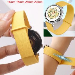 14mm 18mm 20mm 22mm Silikon Magnetband für Huawei Watch 6/5 GT6/5 Pro 46mm GT4 41mm Sportarmband für Samsung Galaxy Watch