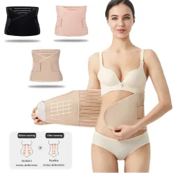 Korsett Postpartale Bauchband Schwangere Frauen Bauch Bauch Becken Gürtel Wrap Taille Trainer Erholung Bandage Strap Body Shaper
