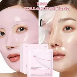 Übernachtungskollagenmaske Lachs DNA PDRN Gesichtsmaske für Glasleuchten Hautelastizität Feuchtigkeitsspendend Straffend Glatte koreanische Hautpflege