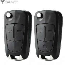 YOCASTY Original LOGO Flip Fernbedienung Auto Schlüssel Shell Fall Für Opel Vauxhall Corsa D Astra H Zafira B 2004 2005 2006 2007 2008 2013