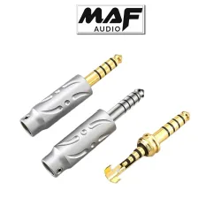 1pc Viborg Hallo-End VH303G 4,4mm Männlichen Ausgewogene Kopfhörer Stecker Vergoldet Kupfer Headset MIC Jack Stecker HIFI DIY