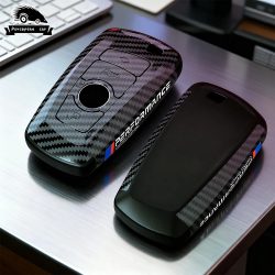 ABS Carbon Faser Auto Schlüssel Abdeckung Fall Für Bmw F20 F30 F31 F34 F10 F11 F25 I3 M3 M4 F15 F16 3 5 serie GT Auto-Styling Zubehör