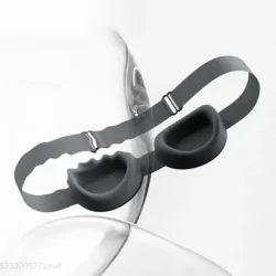 Dreamlight 3D Reise-Schlafmaske Verdunkelnd 3D Stereoskopische Unterstützung Tragbare Verstellbare Konkav Geformte Nacht-Schlafmaske