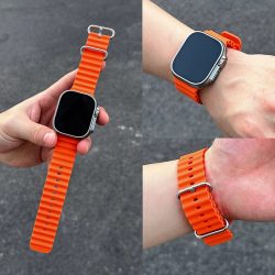 Offizielles Ocean-Armband für Apple Watch Ultra 3 2 49mm 46mm 44mm 40mm 42 41 45 Sportarmband iWatch Series 11 10 9 7 8 6 SE3