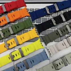 Trail Silikonarmband für Apple Watch Ultra 3 2 49mm Armband 46mm 45mm 44mm Sportarmband für iWatch Series 11 10 Ultra 9 8 7 6 SE3