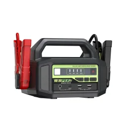 YESPER 12V/24V 6000A Starthilfe: 36400mAh Powerbank + 3-Modus-LED, für Benzin-/Dieselmotoren, Autos bis zu Boote, -40°C ° C~60 ° C