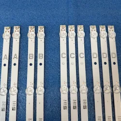 LED-Streifen für MEDION MD32066 DEN JVC LT-65VAQ8100 LT-65VAQ8135 NOKIA SMARTTVQNR65GV OK OTV65AQU5022V OTV65AQU5122V