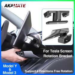Drehbare Bildschirmhalterung für Tesla 2017?2024, Modell Y, Modell 3, drehbare Halterung, Highland-Display, drehbares Kit, Monitor, drehbarer Halter