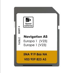 NEU für VW Discover Media Navigation AS V23 Version Update UK Europa Karten 2026 Sat Nav EU SD-Karte 5NA919866NA 32GB