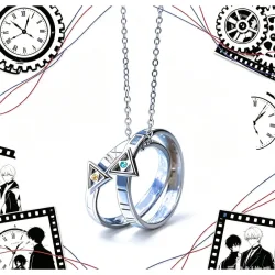 Link Click Lucas Jo Charles Lu Guang Halskette Cosplay-Zubehör Modische Cartoon-Anhänger Anime-Accessoires Luxusgeschenke