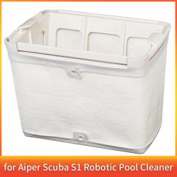 1 Stück ultrafeiner Filterkorb für Aiper Scuba S1 Roboter-Poolreiniger, Wand- und Wasserlinienreinigung, doppelte Filtration