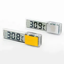 1pc Aquarium Thermometer 3D Digital LED Elektronische Aquarium Temperatur Fisch Schildkröte Temp Meter Aquarium Dekoration