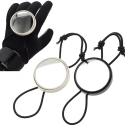 Tauchspiegel für das Handgelenk, Sicherheitsausrüstung für Unterwasser-Tauchen, Spiegel zum Beobachten beim Schwimmen, Zubehör.
