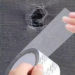 Starkes wasserdichtes selbstklebendes Reparaturband für Fenster, Löcher und Risse abdecken, Insektenschutz, Moskitonetz, Tür, langlebiges Patch, leicht anzuwenden, hochwertige Qualität, starker