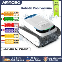AIRROBO PC10 Poolreiniger für Einbaupools, intelligenter Poolroboter mit Navigation, Wandkletternder Poolreiniger, 120 Minuten Laufzeit