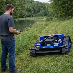 Maßgefertigter Gummiketten-Rasentraktor für Alle Geländearten - CE EPA Zertifiziertes Landwirtschaftliches Ferngesteuertes Roboter-Werkzeug
