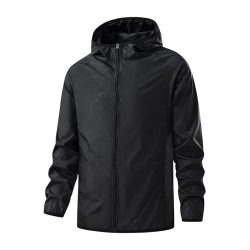LNGXO Männer Frauen Wasserdichte Wanderjacken Sonnenschutz Windjacke Camping Klettern Outdoor Regenmantel Unisex Tragbare Kleidung