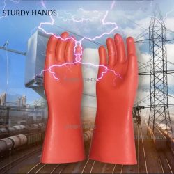 5 ~ 35 kV Anti-Strom-Schutz-Gummihandschuhe, professionelle elektrische Hochspannungs-Isolierhandschuhe, Sicherheit für Elektriker und Arbeit