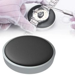 Uhr Schmuck Uhrwerk Gehäuse Kissen Pad Leder Schutz Halter Professionelle Uhr Reparatur Werkzeug Zubehör für Uhrmacher