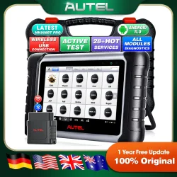 Autel MaxiCOM MK808BT PRO OBD2 Scanner Automotivo Kfz-Diagnosegerät OBD 2 Codeleser Schlüsselcodierung Aktiver Test PK MK808S |   V2.0 Bidirektionales Diagnosegerät 3000+ Aktive Tests 28+