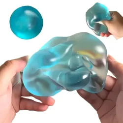 Blaue Maltose Squishy Spielzeuge Anti-Stress Sensorisches Fidget-Spielzeug Weiche Simulierte Transparente Blaue Maltose Langsam Zurückfederndes Entspannungsspielzeug
