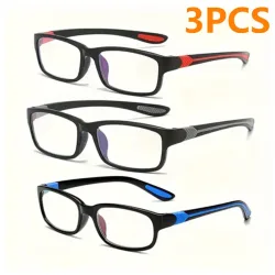 3/1 Stück Sport-Lesebrille für Herren und Damen ? bequeme, stilvolle Presbyopie-Lesebrille mit Polycarbonat-Gläsern, Großhandel