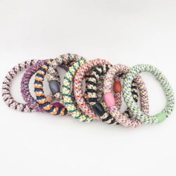 3 stücke Mode Knekki Haar Elastiek Haar Bands Für Frauen kknekki Große Nylon Haar Krawatte mädchen Elastische Pferdeschwanz kopf seil Zubehör