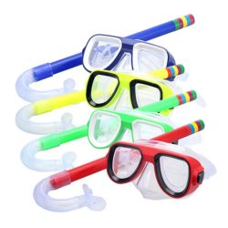 Kinder Kinder Schnorchel Set Scuba Schnorcheln Maske Schwimmen Brille Gläser mit Trockenen Schnorcheln Rohr Ausrüstung Tauchausrüstung