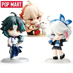 POP MART Genshin Impact Academy Light & Shadow Poetry Series Mystery Blind Box Ornament Figuren Sammlerstücke Spielzeug