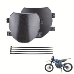 Universeller Vorderer Nummernschild-Windabweiser mit Kabelbindern für Surron X S Talaria MX3 MX4 79bike Offroad Dirt Bike