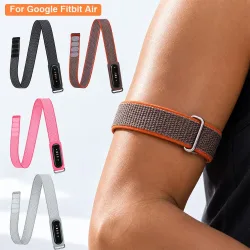 Nylonarmband für Fitbit Air Armband, atmungsaktives, verlängertes Sportarmband, Ersatzschlaufenband, Fitness-Zubehör