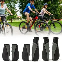 MTB Fahrrad griffe Lenker kurze lange Fahrrad griffe rutsch fester Gummi griff Radfahren Mountainbike Griff ergonomisch