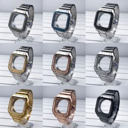 38mm NH35 Quadratisches Gehäuse Schwarz Gold Edelstahl Modifikationsteile für SKX Mod Zubehör Fit Santo Case NH35 NH36 Uhrwerk