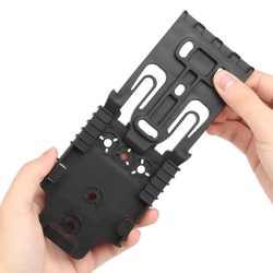 Taktisches Verriegelungssystem QLS 19 22 Kit Pistolenholster Gürteladapter Pistole Schnellempfänger Gabel Jagd Schießen Training Airsoft-Ausrüstung