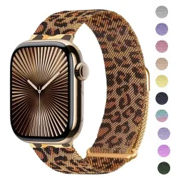 Milanese Loop Armband für Apple Watch 46mm 45mm 44mm 40mm 41mm Pride Armband iwatch Serie 12/11/10/9 8 7 SE3/Ultra 3 4 49mm