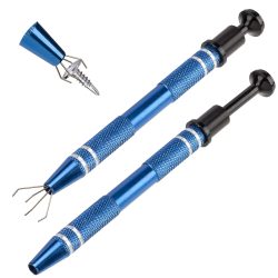 Professionelle 4-Krallen-Pinzette, IC-Extraktor, Schmuckpinzette, Präzisionsteile, Klemmpinzette, Abzieher für elektronische Komponenten
