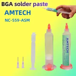 10CC Nadelrohr Schweißen Öl bleifrei und halogenfrei Lötflussmittel AMTECH NC-559-ASM BGA SMD PCB Telefonreparatur Reinigungsfrei