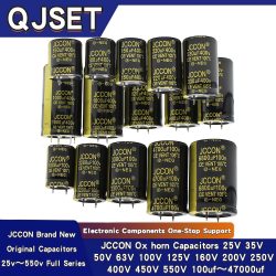 2 Stück 35 V 450 V 63 V 80 V 100 V 25 250 V 200 V 400 V 10000 uf 15000 uf 22000 uf 330 uf 47000 uf 6800 uf JCCON Pow Audio-Elektrolytkondensator