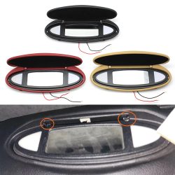 Auto-Sonnenblendenabdeckung links und rechts mit Schminkspiegel, Ersatzteil für Porsche 996 997 911 Carrera 986 Boxster 987 Cayman TARGA