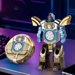 Neuer 360-Grad-Roboter mit verformbarer Kugel, Fingerspitzen-Gyro-Dekompressionsspielzeug, Anti-Kompressions-Sensorspielzeug für Erwachsene, Kindergeschenke