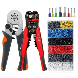 Professionelle Elektriker Draht Werkzeug Kabel Draht Stripper Cutter Crimper Automatische Crimpen Abisolieren Zange Ferrule Crimpen Werkzeuge
