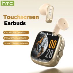HTC NE72 TWS Open-Ear AI-Übersetzer-Ohrhörer 135+ Sprachen Echtzeit-Übersetzung Bluetooth 6.0 Kabellose Kopfhörer