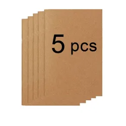 5 teile/los Ersetzen Notizbücher 100GSM Journal Innere Papier 4 Größen 64 Seiten Einsätze Blank Grid Lineds A5 Notebooks Zurück zu Schule