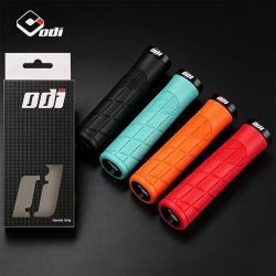 ODI Fahrrad-Lenkergriffe Weiche Stoßdämpfende Griffe Rutschfeste Gummi-Fahrradgriffe für MTB Faltrad Roller 22,2mm Lenker