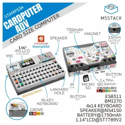 M5stack Offizielle Cardputer Adv-Version (ESP32-S3)