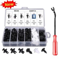 Neue Auto Fastener Clips Mixed Auto Körper Push Retainer Pin Niet Stoßstange Tür Trim Panel Fastener Kit Auto Clips Retainer Werkzeuge