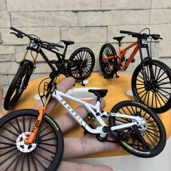 1:8 Modell-Legierungsfahrrad, Druckguss-Mini-Fingerbikes, Simulationssammlung, Geschenke, Spielzeug für Jungen 37A