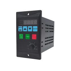 Frequenzumrichter, elektrischer Wechselrichter, 1500 W, RS485, Motortreiber hinzufügen, 0,75 kW, 1,5 kW, MCU, einphasiger Eingang, 220 V, 3-Phasen-Ausgang 0,4 kW