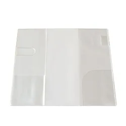 Langlebige A5/A6 Notebook Schutzhülle PVC Wasserdichte Buch Abdeckung Transparent Scrapbooking Abdeckung Agenda Planer