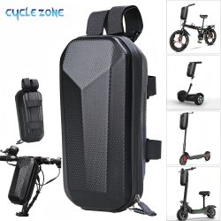 Fahrrad-Lenkertasche, tragbare Hartschalen-Fahrrad-Fronttasche, große Kapazität, hängende Aufbewahrungsbox für Elektroroller, einfach zu installieren